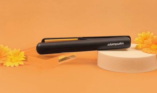 Glampalm GP103CV - MINI TRAVEL IRON (Pure Black) from Korea_H by Glampalm