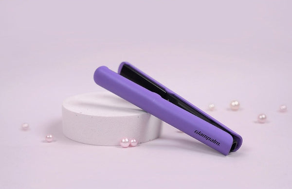 Glampalm GP103CV - MINI TRAVEL IRON (Purple) from Korea_H by Glampalm