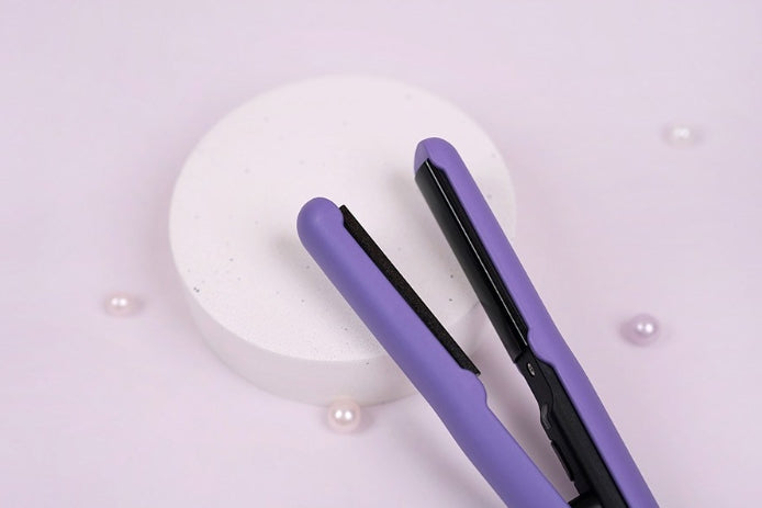 Glampalm GP103CV - MINI TRAVEL IRON (Purple) from Korea_H by Glampalm