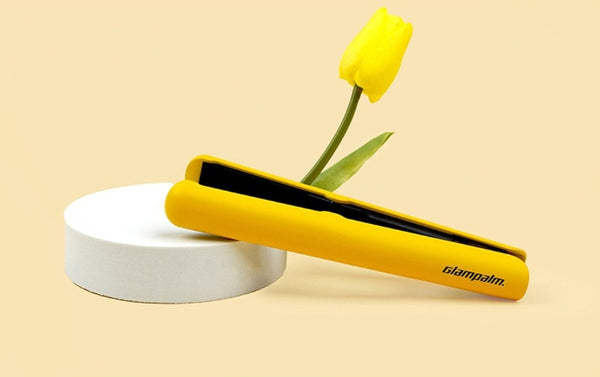 Glampalm GP103CV - MINI TRAVEL IRON (Yellow) from Korea_H by Glampalm