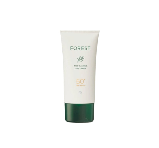 Green Finger Forest Mild Calming Sun Cream SPF 50+ / PA ++++ 80mL from Korea by Green Finger