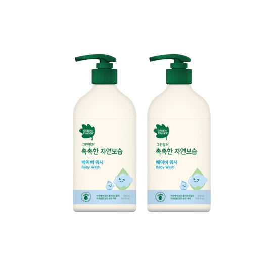 2 X Green Finger Baby Wash 500ml from Korea by Green Finger