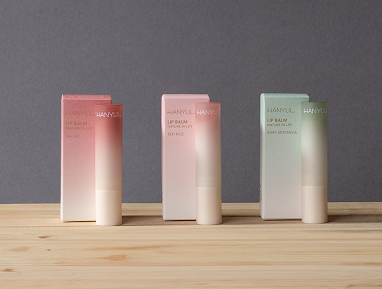 3 X HANYUL Lip Balm 3.2g fom Korea by HANYUL