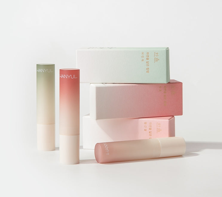 3 X HANYUL Lip Balm 3.2g fom Korea by HANYUL