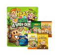 HBAF 4-Flavour Almonds Mini Packs, 4 Flavours x 5 Packs from Korea