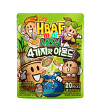 HBAF 4-Flavour Almonds Mini Packs, 4 Flavours x 5 Packs from Korea