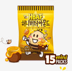 HBAF Honey Butter Almond Mini Packs 20g x 15 Packs from Korea