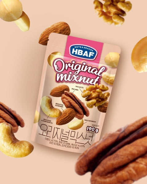 2 X HBAF Original Mixnut 190g from Korea by HBAF