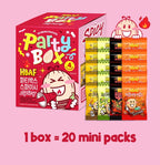 HBAF Party Box Spicy, 4 Flavors x 5 Packs from Korea