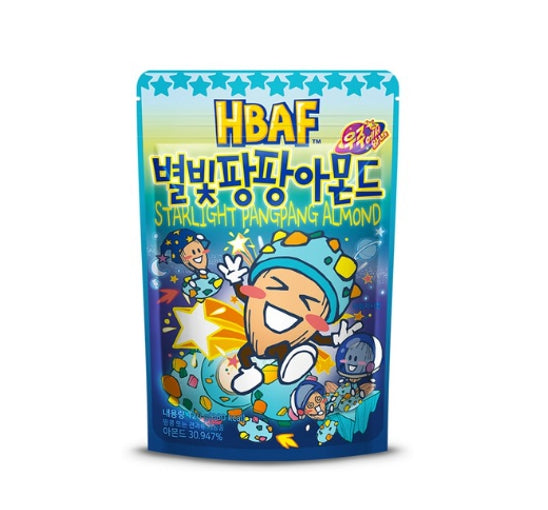 4 X HBAF Starlight Pangpang Almond 120g from Korea by HBAF