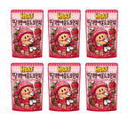 6 x HBAF Strawerry Almond Crunch 100g from Korea