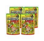 4 X HBAF Wasabi Almond Strong 120g from Korea by HBAF
