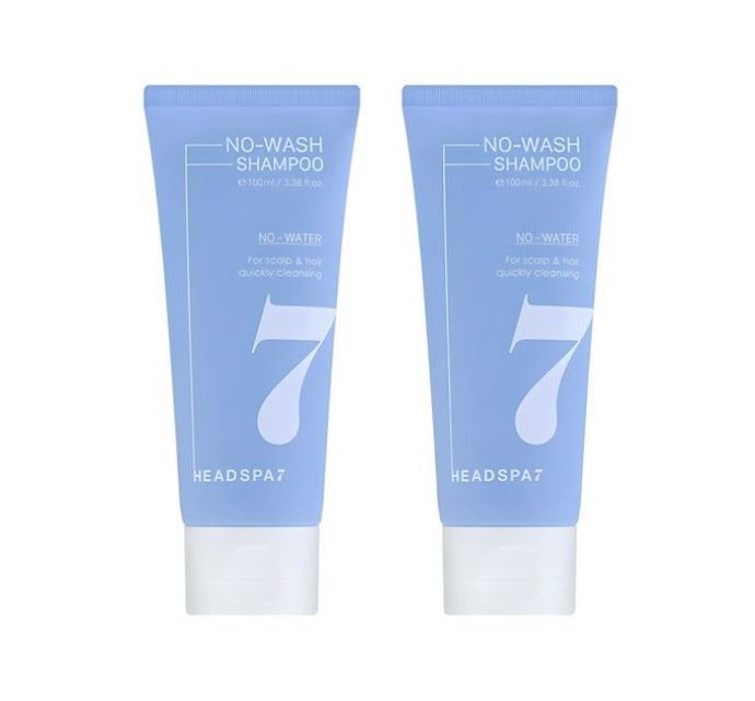 2 x HEADSPA 7 No-wash Shampoo 100ml from Korea by HEADSPA 7