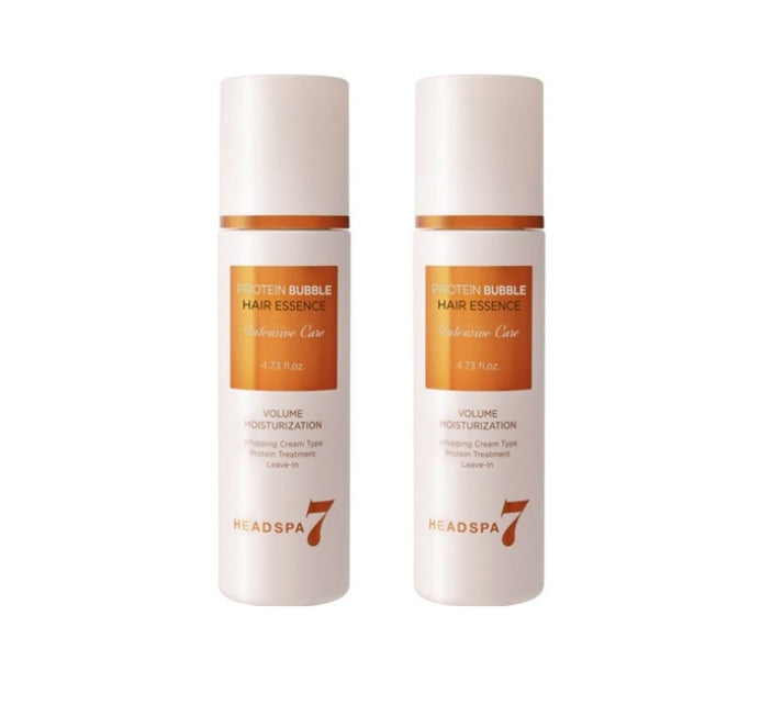 2 x HEADSPA 7 Protein Bubble Hair Essence 140ml from Korea by HEADSPA 7