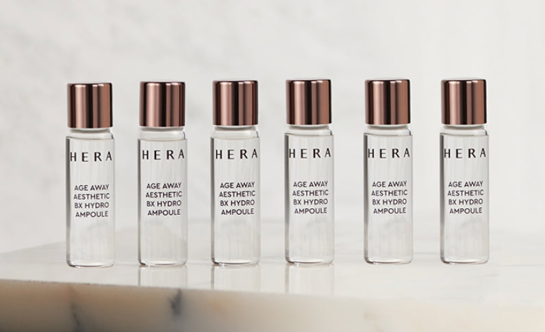 HERA Age Away Aesthetic BX Hydro Ampoule 5ml x 12ea from Korea + Sample(3 Item) by HERA