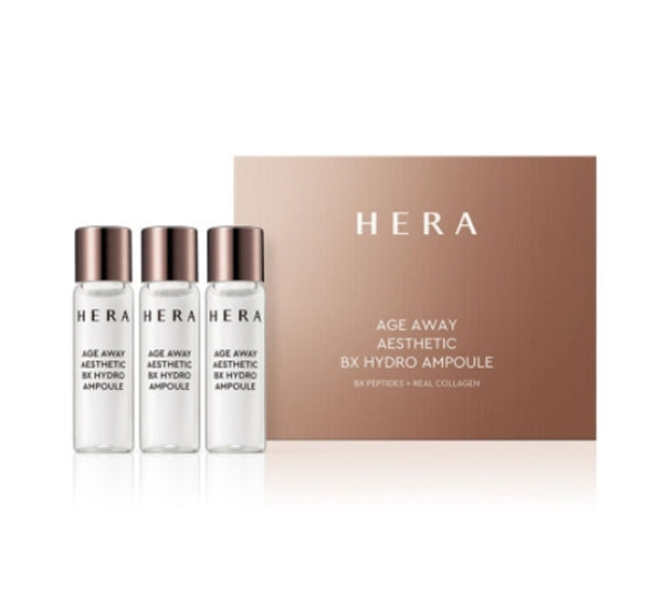 HERA Age Away Aesthetic BX Hydro Ampoule 5ml x 12ea from Korea + Sample(3 Item) by HERA