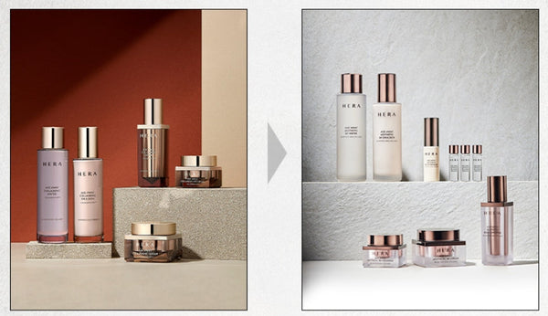 HERA Age Away Aesthetic BX Water + Emulsion Set (2 Items) from Korea + Sample(3 Item) by HERA
