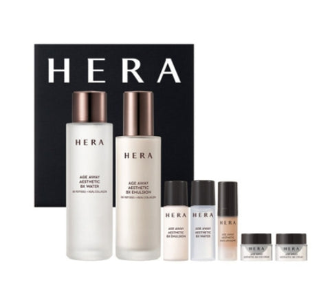 HERA Age Away Aesthetic BX Set (7 Items) + Samples(3 Items) from Korea