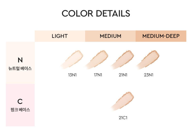 HERA Black Cushion Mesh Powder SPF38/PA++ 10g + Samples(1 Items)