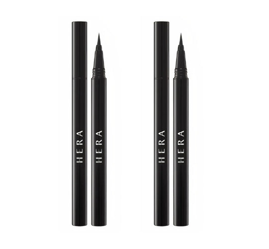 2 x HERA Easy Styling Eyeliner Black 1.4ml from Korea by HERA