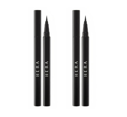 2 x HERA Easy Styling Eyeliner Black 1.4ml from Korea by HERA