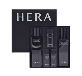 [MEN] HERA Homme Black Active Set (4 Items) from Korea by HERA