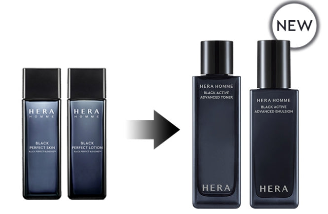 3 x [MEN] HERA Homme Blue Essence in Toner 125ml + Sample (1 Item) from Korea
