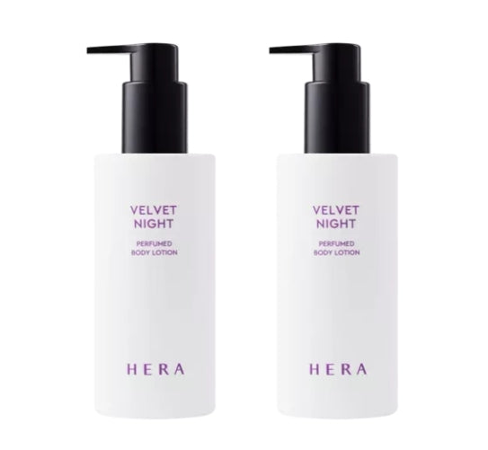 2 x HERA Velvet Night Perfumed Body Lotion 230ml from Korea by HERA