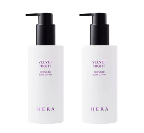 2 x HERA New Velvet Night Perfumed Body Lotion 230ml from Korea