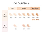 HERA Reflection Skin Glow Cushion Foundation 1 חבילה (15 גרם+15 גרם), 7 צבעים + דוגמה מקוריאה