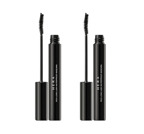 2 x HERA Rich Long Lash Waterproof Mascara #79 6g from Korea + Sample(2 Item) by HERA