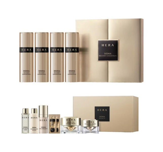 HERA Signia Recovery Concentrate 10ml x 4ea + Signia Deluxe Kit (6 Items) from Korea by HERA