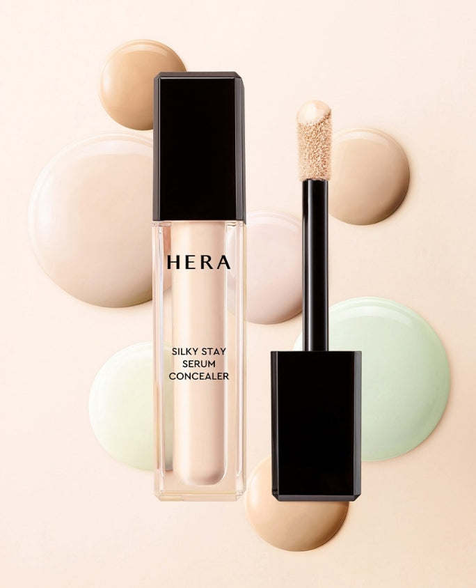 מייקאפ HERA Silky Stay 24H Longwear 30 גרם, SPF20/PA++, 12 צבעים מקוריאה + דוגמית (פריט 1)