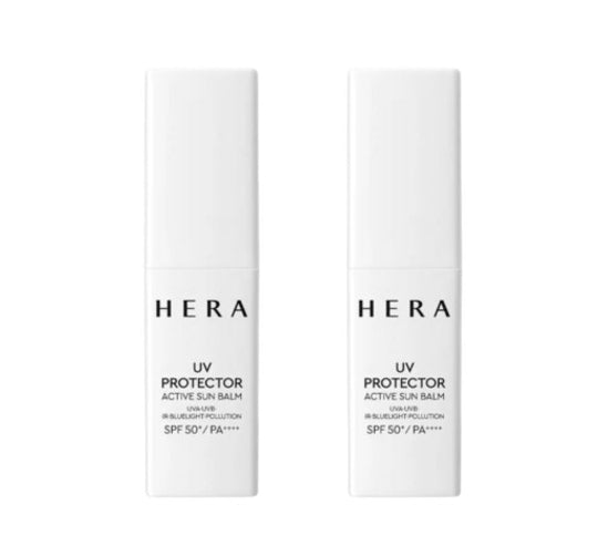 2 x HERA UV Protector Active Sun Balm SPF 50+ / PA++++ 10g from Korea by HERA