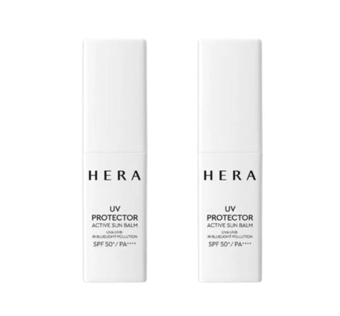2 x HERA UV Protector Active Sun Balm SPF 50+ / PA++++ 10g from Korea by HERA