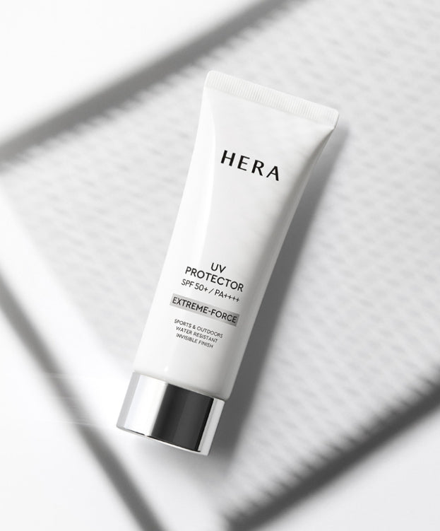 2 x HERA UV Protector Extreme-Force Leports 70ml SPF 50+ / PA++++ מקוריאה + דוגמאות (2 פריטים)