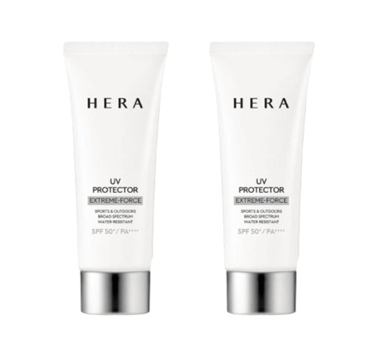2 x HERA UV Protector Extreme-Force Leports 70ml SPF 50+ / PA++++ from Korea + Samples(2 Items) by HERA