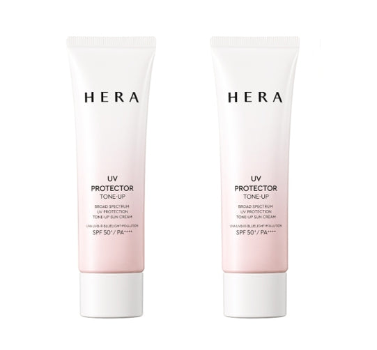 2 x HERA UV Protector Tone up 50ml from Korea + Sample(2 Item) by HERA