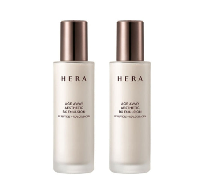 2 x HERA Age Away Aesthetic BX Emulsion 120ml from Korea + Samples(2 Items) by HERA