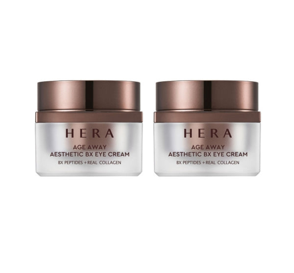 2 x HERA Age Away Aesthetic BX Eye Cream 25ml from Korea + Sample(3 Item) by HERA