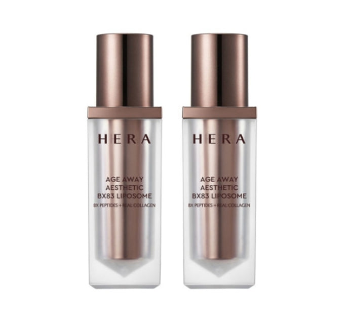 2 x HERA Age Away Aesthetic BX Liposome 40ml from Korea + Samples(3 Items) by HERA