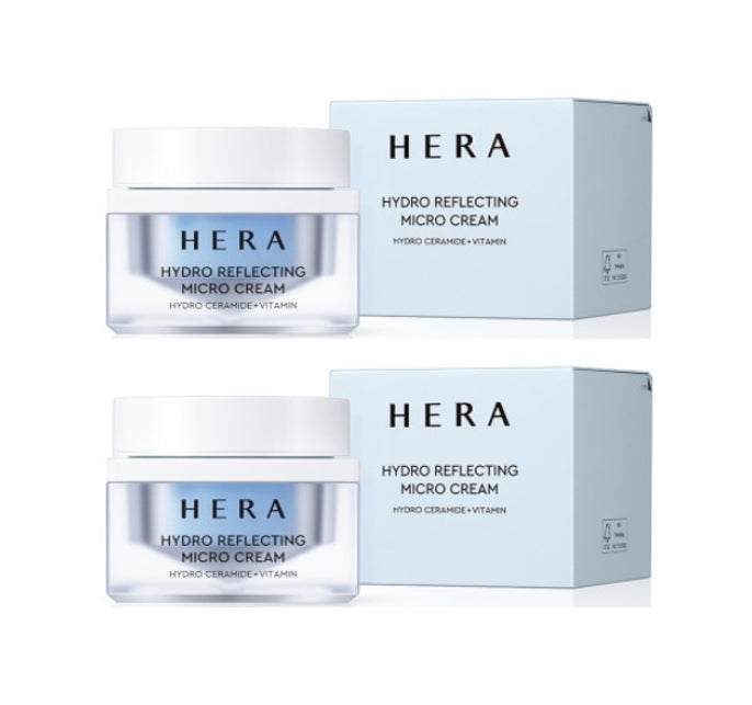 2 x HERA Hydro Reflecting Micro Cream 50ml from Korea by HERA