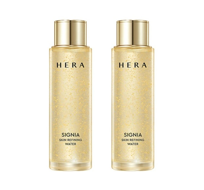2 x HERA Signia Skin Refining Water 180ml from Korea + Sample(2 Item) by HERA