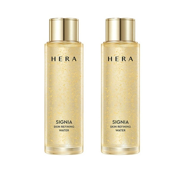 2 x HERA Signia Skin Refining Water 180ml from Korea + Sample(2 Item) by HERA