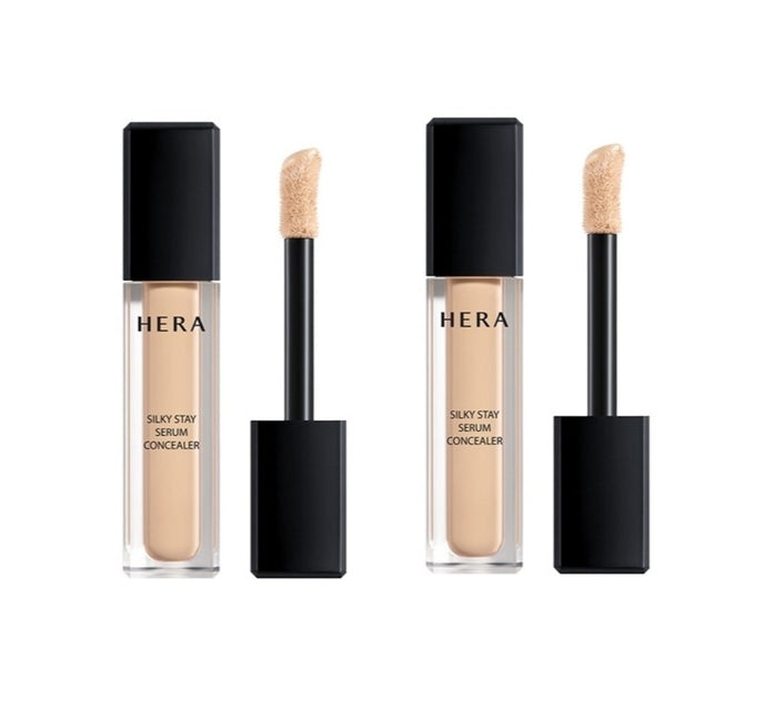 מייקאפ HERA Silky Stay 24H Longwear 30 גרם, SPF20/PA++, 12 צבעים מקוריאה + דוגמית (פריט 1)