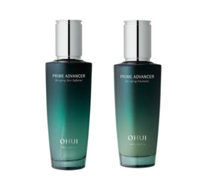 O HUI Prime Advancer De-aging Skin Softener 150ml + Emulsion 130ml from Korea by O HUI