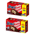 2 x Haitai Oh Yes! Original Chocolate Coated Cake (28 Pack Box) from Korea