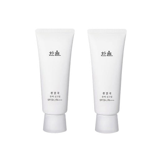 2 X HANYUL Hanyul White Chrysanthemum Radiance Sunscreen cream SPF50+PA++++ 70 ml from Korea by HANYUL