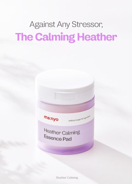 ma:nyo Heather Calming Essence 50ml + Heather Calming Essence Pad 60ea from Korea by ma:nyo