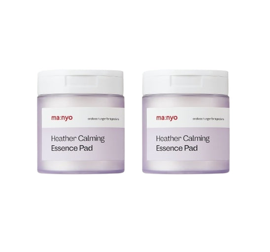 2 X ma:nyo Heather Calming Essence Pad, 60 Pad, from Korea by ma:nyo